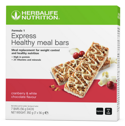 Formula 1 Express Healthy Meal Bars Cranberry & White Chocolate